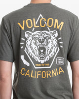 Volcom Golden Statement Squadron Green S/s Shirt