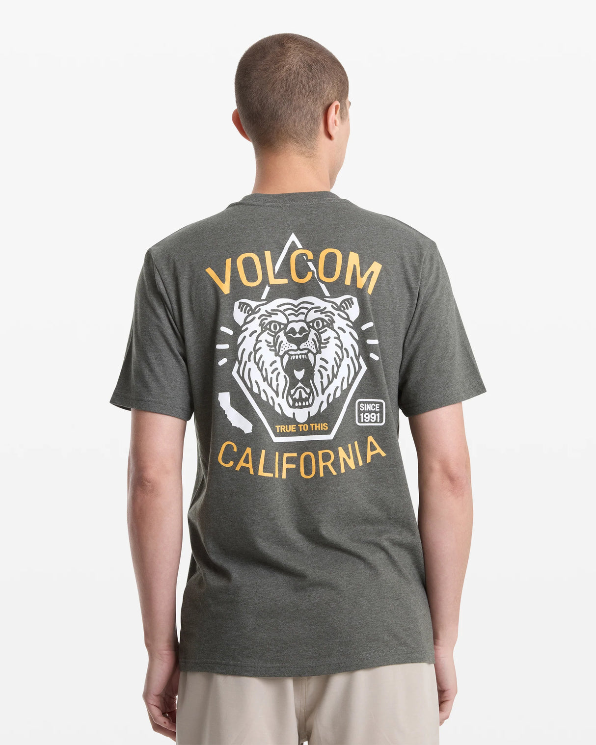 Volcom Golden Statement Squadron Green S/s Shirt