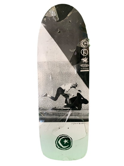 Foundation J. Grant Brittain Push 10" Shaped Classic Skateboard Deck