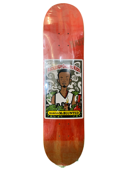 DGK Fucked Up Ghetto Kids Series Marcus McBlunted 7.5" Classic Skateboard Deck