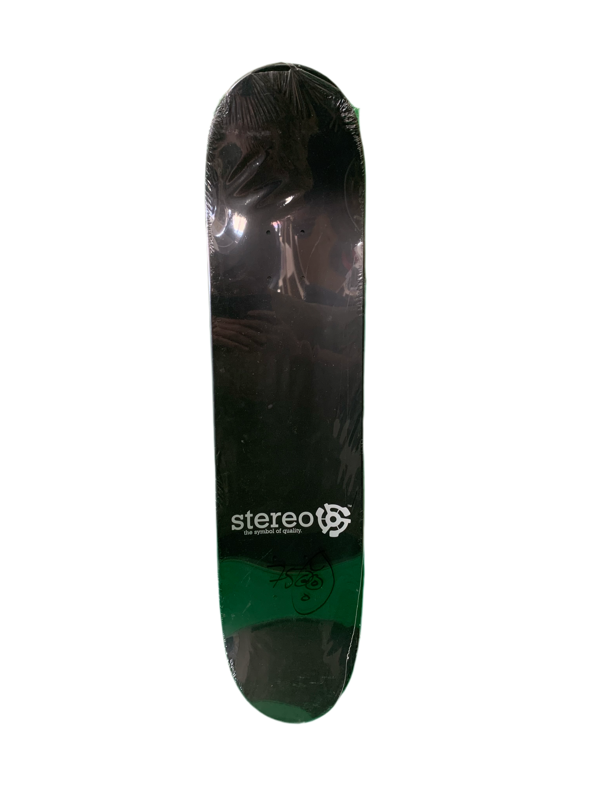 Stereo Sounds Limited Edition Vol 1 Platinum LP Black 7.5" Classic Skateboard Deck