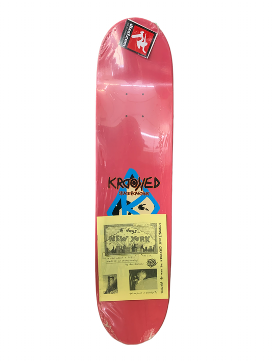 Krooked Dan Drehobl Yo! Fish 7.75" Classic Skateboard Deck