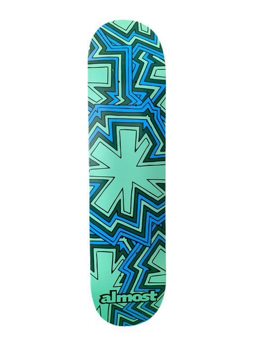 Almost Burst Team Resin-7 7.6" Classic Skateboard Deck