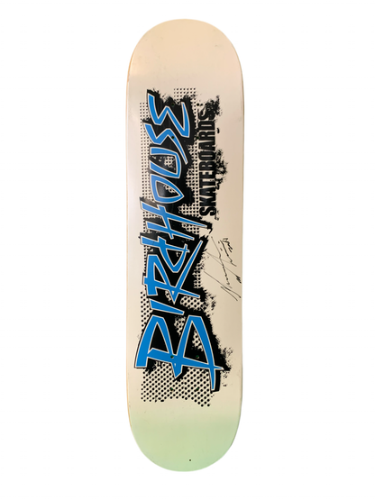 Birdhouse Prince Font Signed 7.6" Classic Skateboard Deck