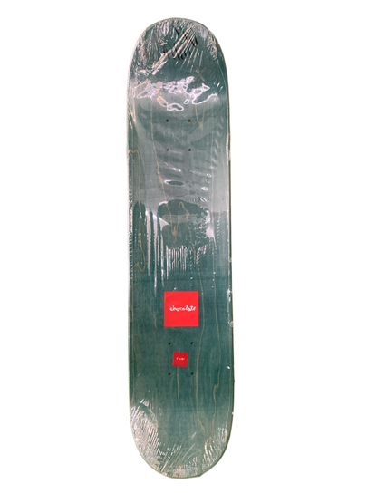 Chocolate Gino Iannucci No. 2 Logo Green/White 8" Classic Skateboard Deck