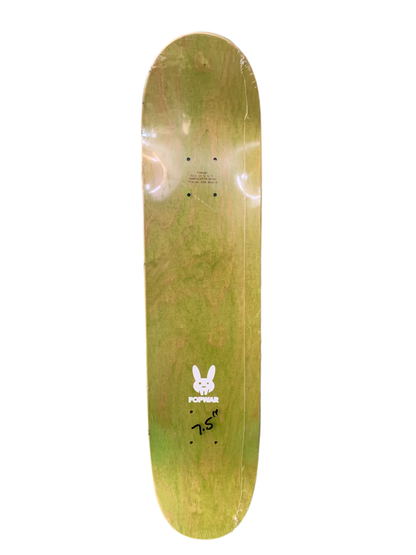 Popwar Message Brought To You By 7.5" Classic Skateboard Deck