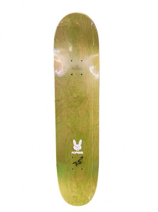Popwar Message Brought To You By 7.5" Classic Skateboard Deck