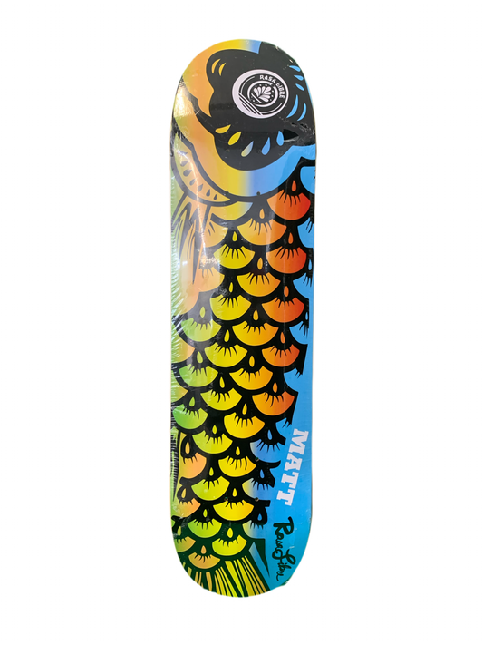 Rasa Libre Matt Field Fish Scales 7.8" Classic Skateboard Deck