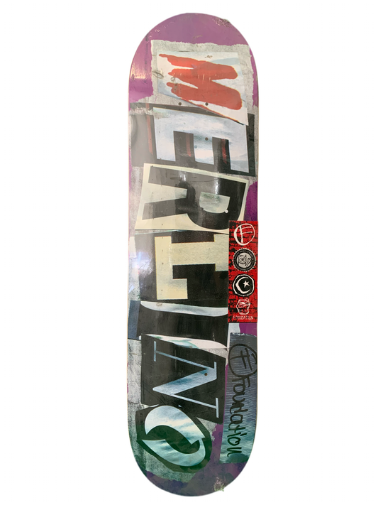 Foundation Merlino Ransom 8.125" Classic Skateboard Deck