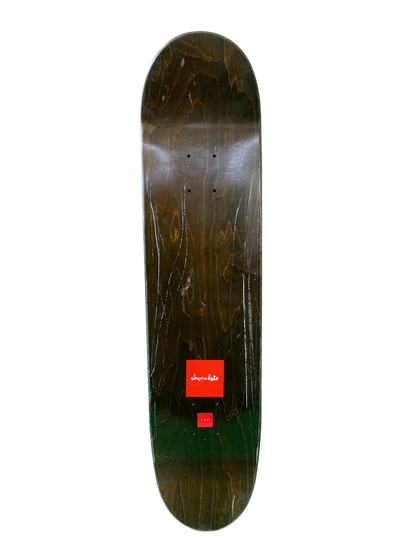 Chocolate Chico Brenes Paint on Wood Red 7.6" Classic Skateboard Deck