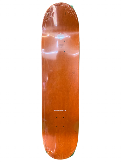 Bianca Chandon Larry Levan Pro Model Burgundy 8.25" Classic Skateboard Deck