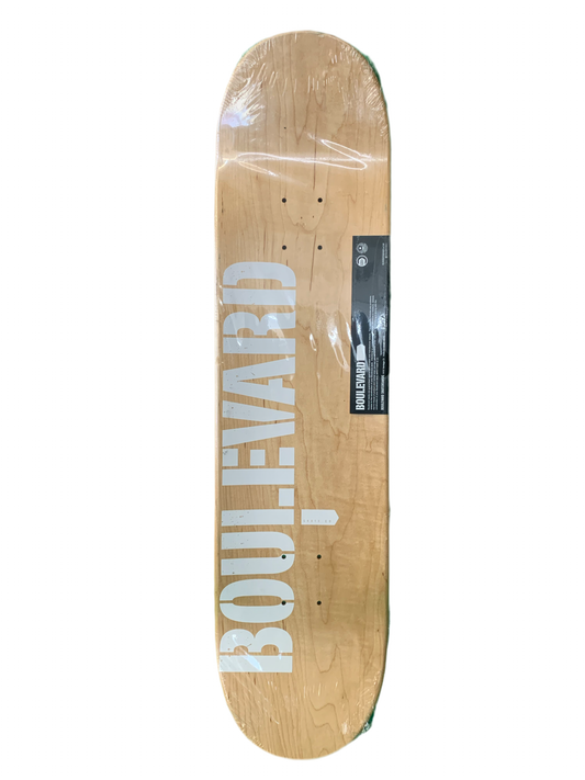 Boulevard Carlos Iqui Pro 8" Classic Skateboard Deck