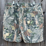 Long Beach Skate Co LBS Long Side Vintage Wood Camo Volley Short