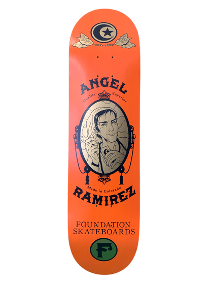 Foundation Angel Ramirez Rolling Paper 8.1" Classic Skateboard Deck