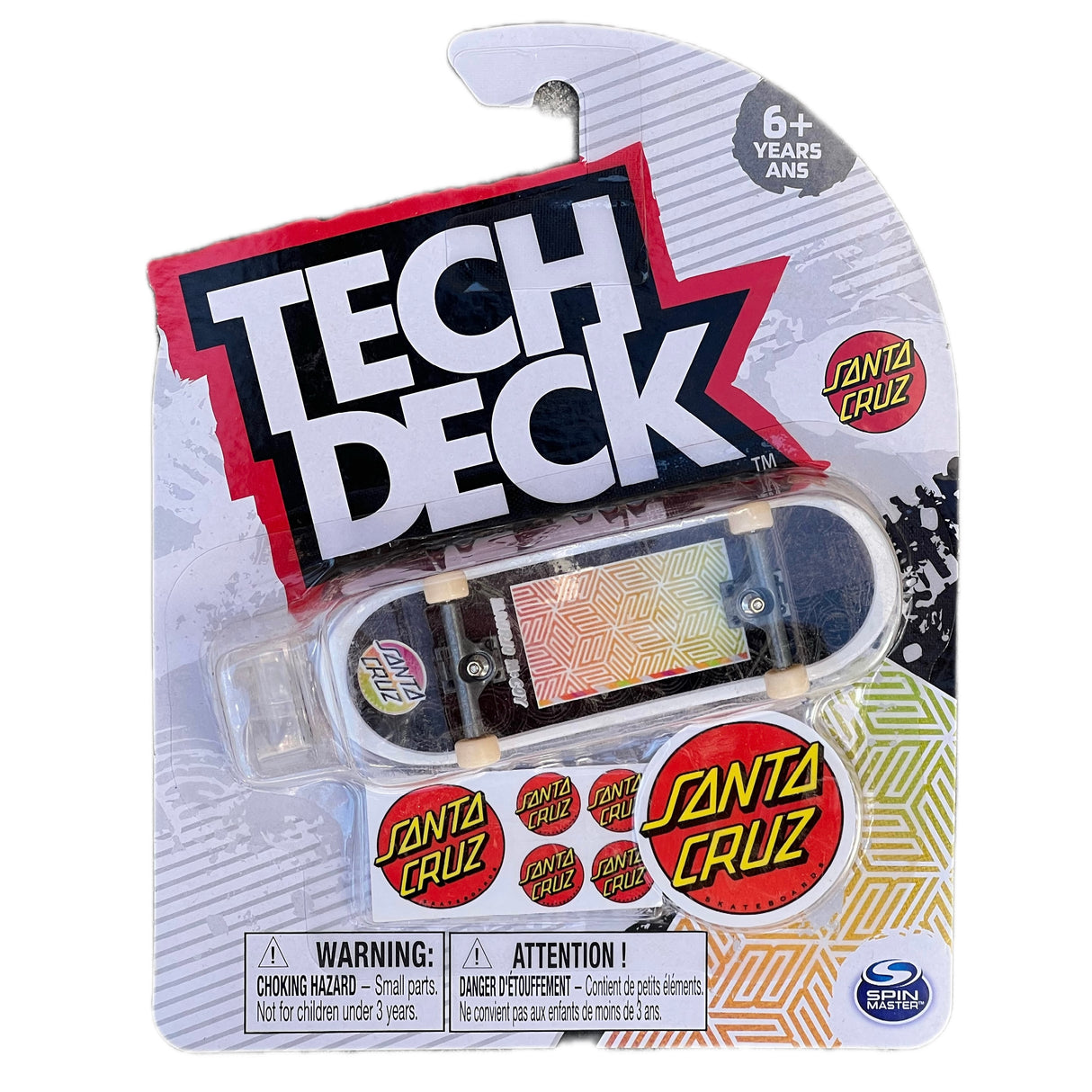 Tech Deck Santa Cruz Mario McCoy Fingerboard Complete