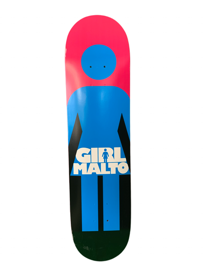 Girl Sean Malto Big Girl Blue/Pink 7.6" Classic Skateboard Deck