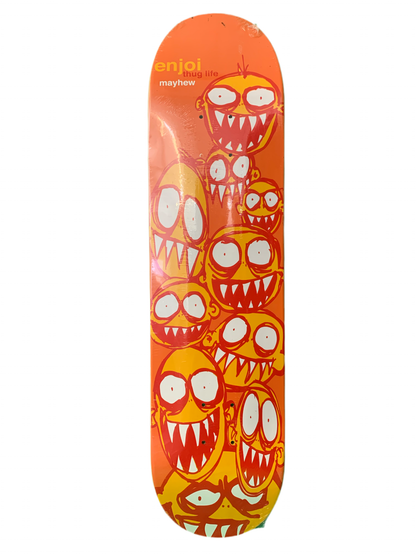 Enjoi 2001 Thug Life Mayhew 7.75" Classic Skateboard Deck