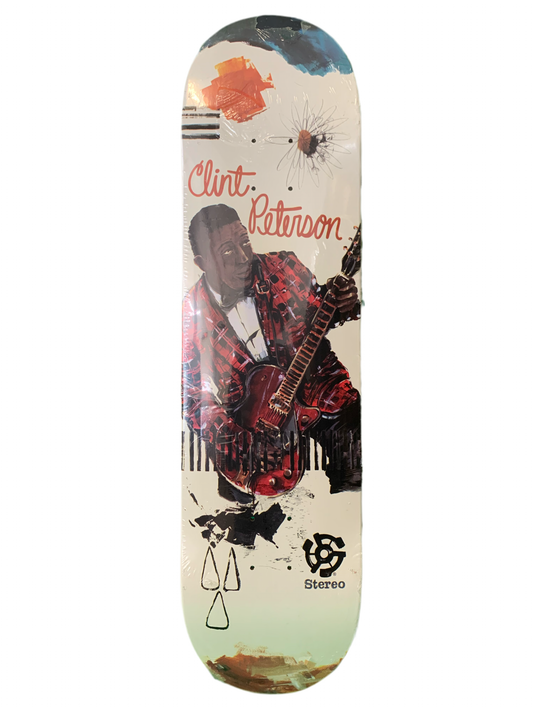 Stereo Clint Peterson Blues 8" Classic Skateboard Deck