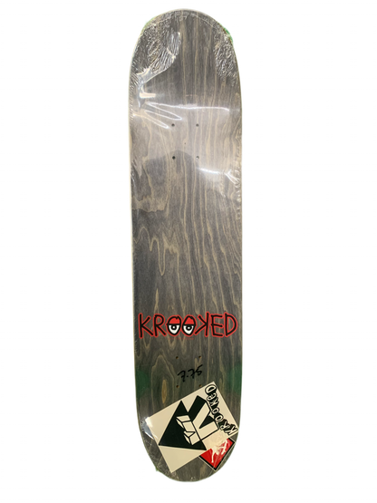 Krooked El Flaco Por Vida 7.75" Classic Skateboard Deck