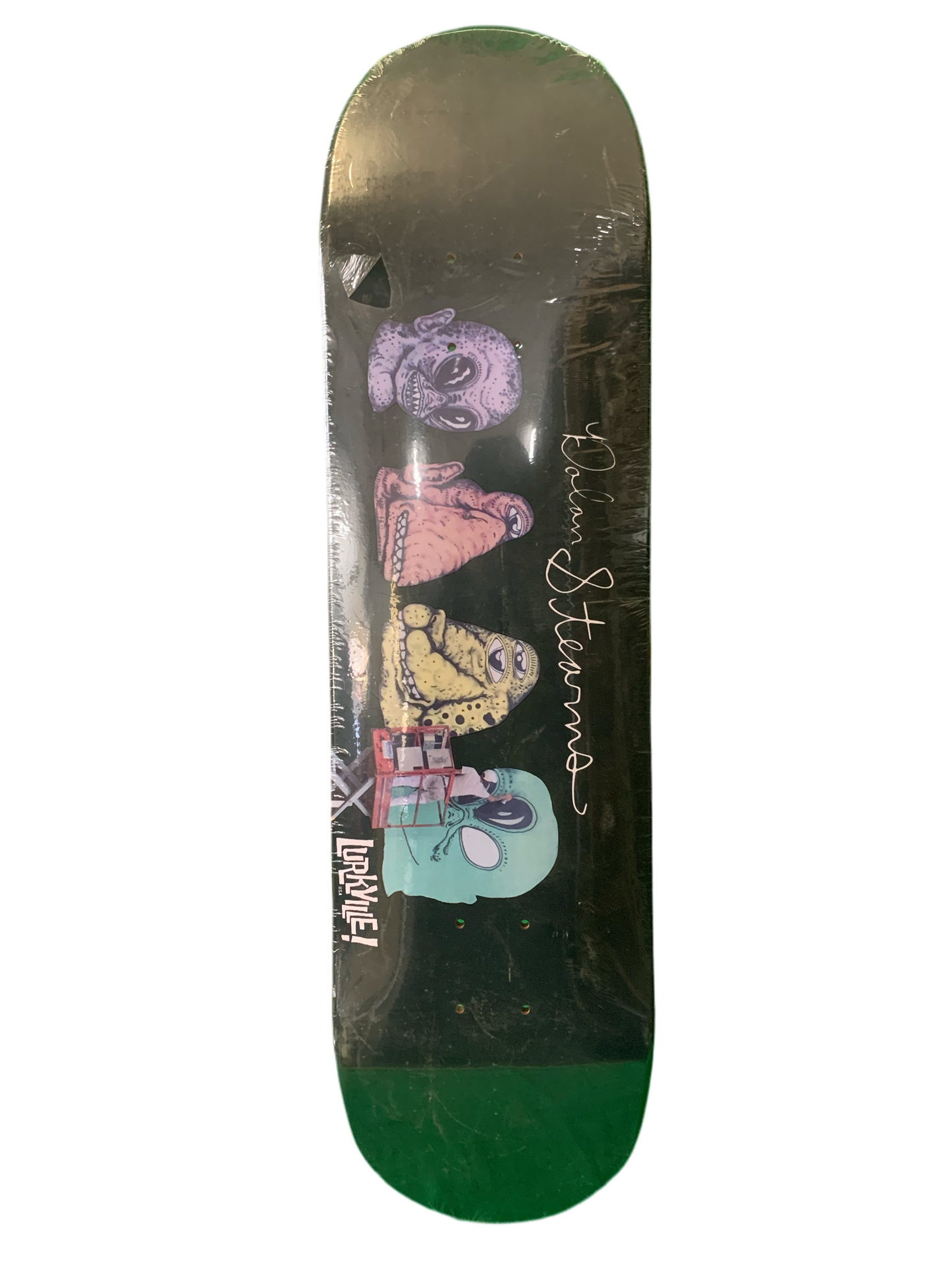 Lurkville Dolan Stearns Muralist Heads 8.25" Classic Skateboard Deck