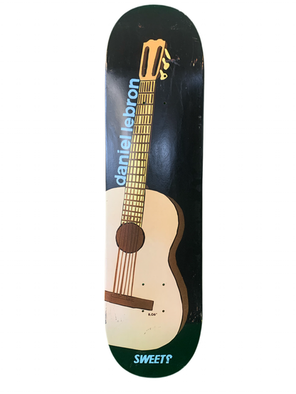 Sweet Skateboards Daniel Lebron Acoustic Guitar 8.06" Classic Skateboard Deck