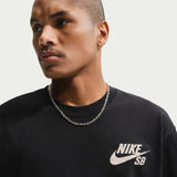 Nike SB Chest Icon Logo Black / Coconut Milk S/s Shirt