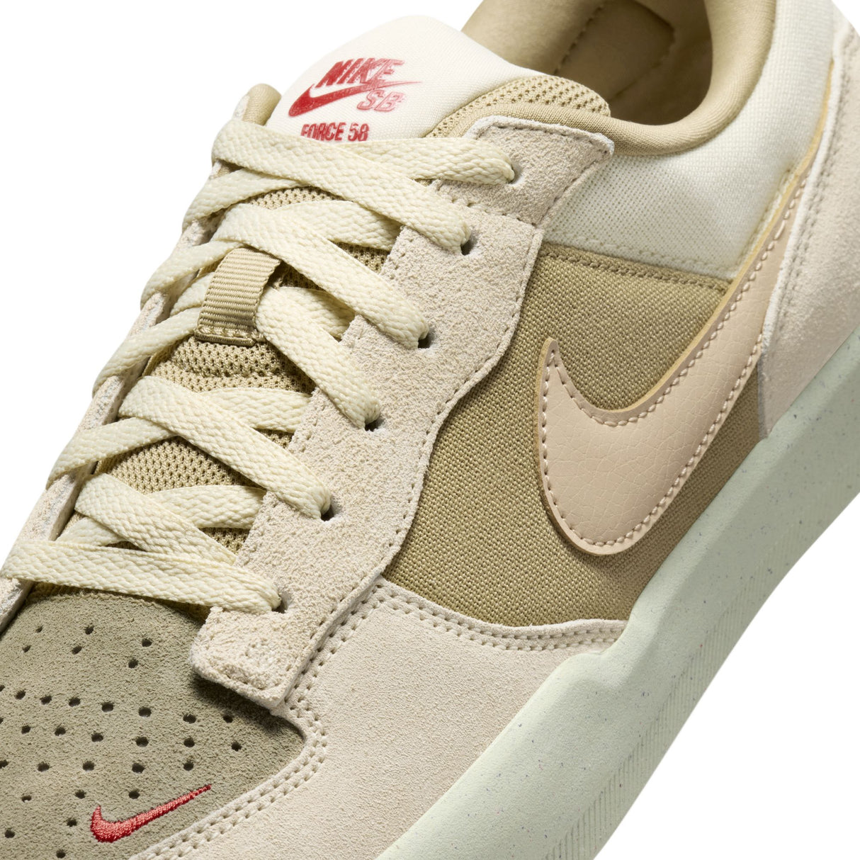 Nike SB Force 58 Coconut Milk / Linen / Neutral Olive Shoes