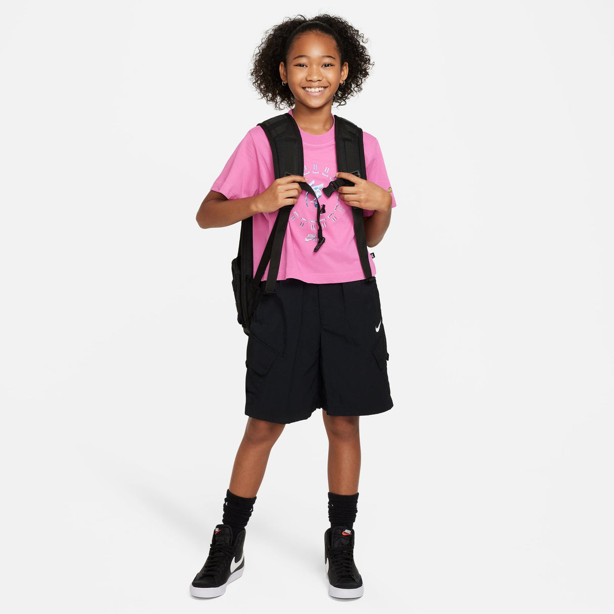 Nike SB x Rayssa Leal Kids Pinkfire II S/s Shirt