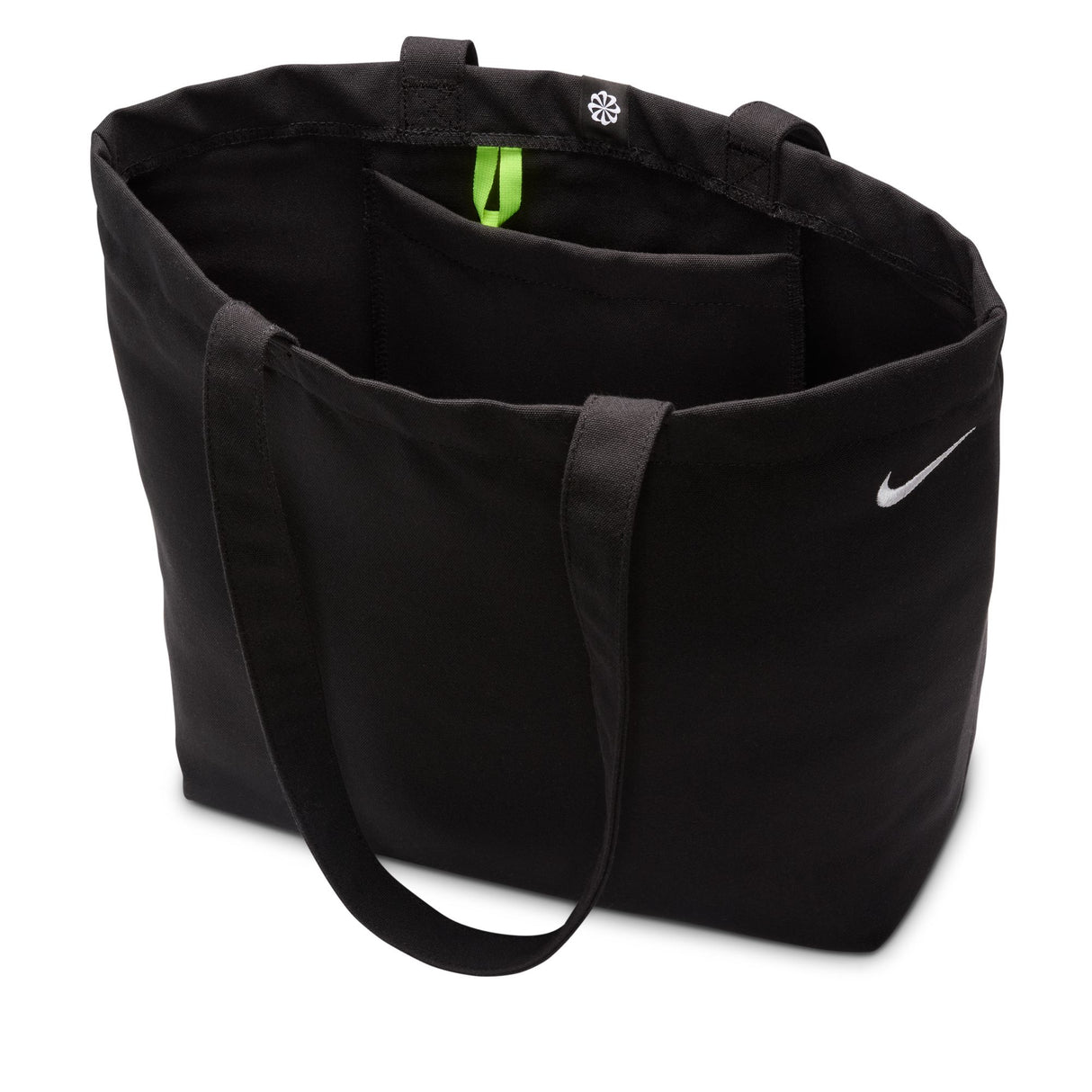 Nike Heritage 2.0 Black / Volt / White Tote Bag
