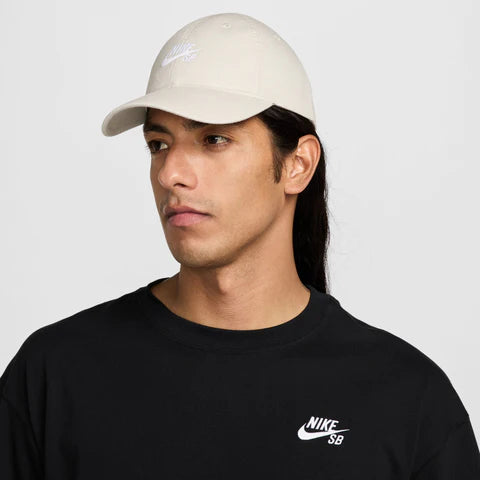 Nike SB Club Light Bone/White Strapback Hat