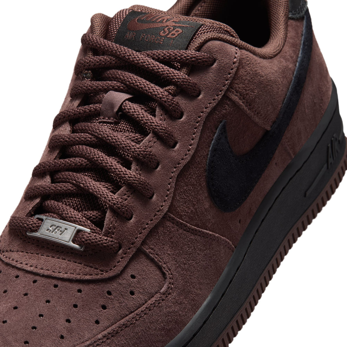 Nike SB Air Force 1 LT Chocolate/Black-LT Chocolate Shoes (Read Description)