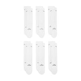 Nike Everyday Elevated 6 Pack White Crew Socks HQ8021-901