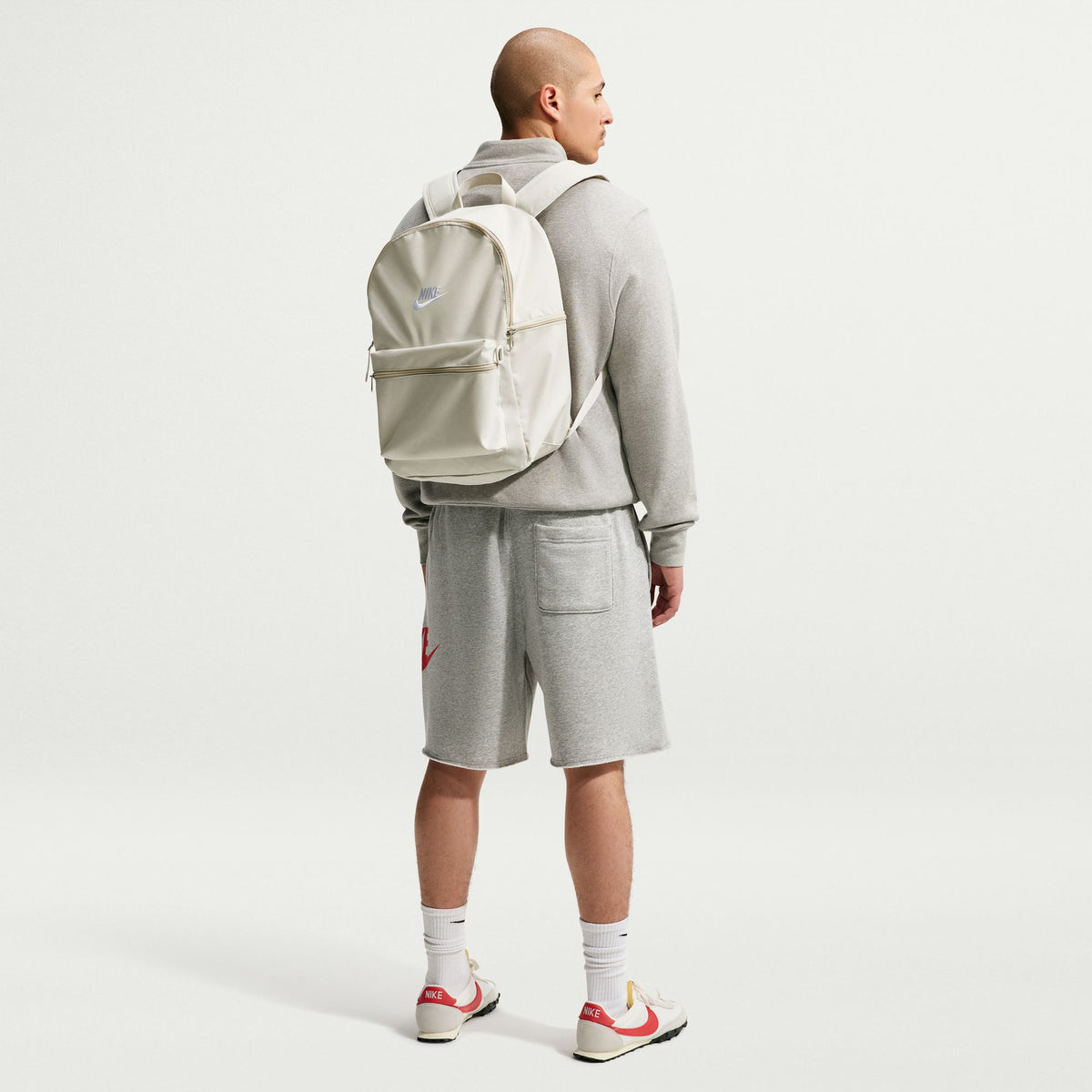 Nike Heritage Light Bone Light Bone White Backpack (IB4343-072)