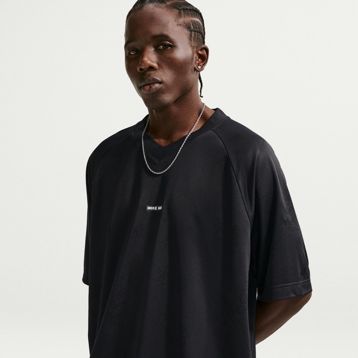 Nike SB Desk Doodle Black Jacquard Skate Jersey