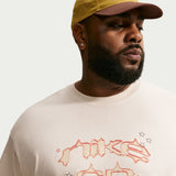 Nike SB Gothic Logo Light Orewood Brown S/s Shirt