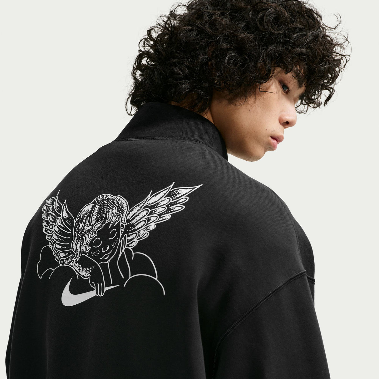 Nike SB Black FC Pack Half Zip Crew Fleece