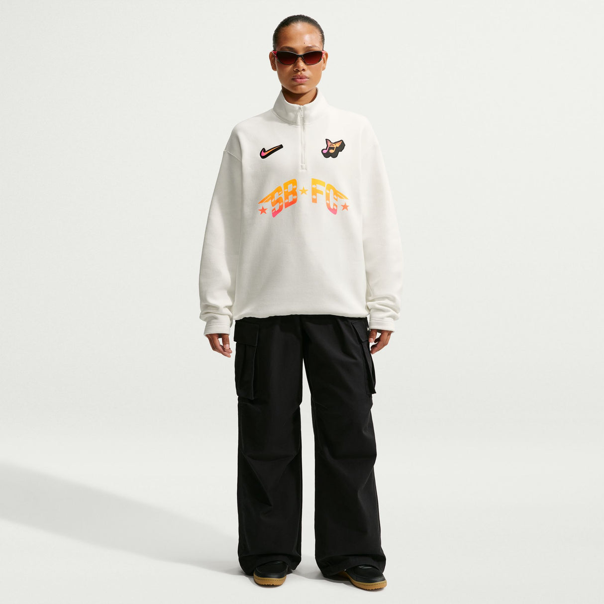 Nike SB Sail FC Pack Half Zip Crew Fleece
