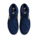 Nike SB Zoom Blazer Mid Coastal Blue/Pale Yellow-Coastal Blue Skate Shoes (IO0667-400)