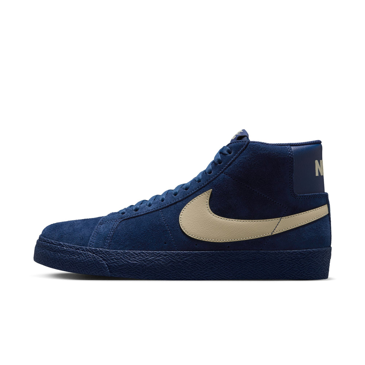 Nike SB Zoom Blazer Mid Coastal Blue/Pale Yellow-Coastal Blue Skate Shoes (IO0667-400)