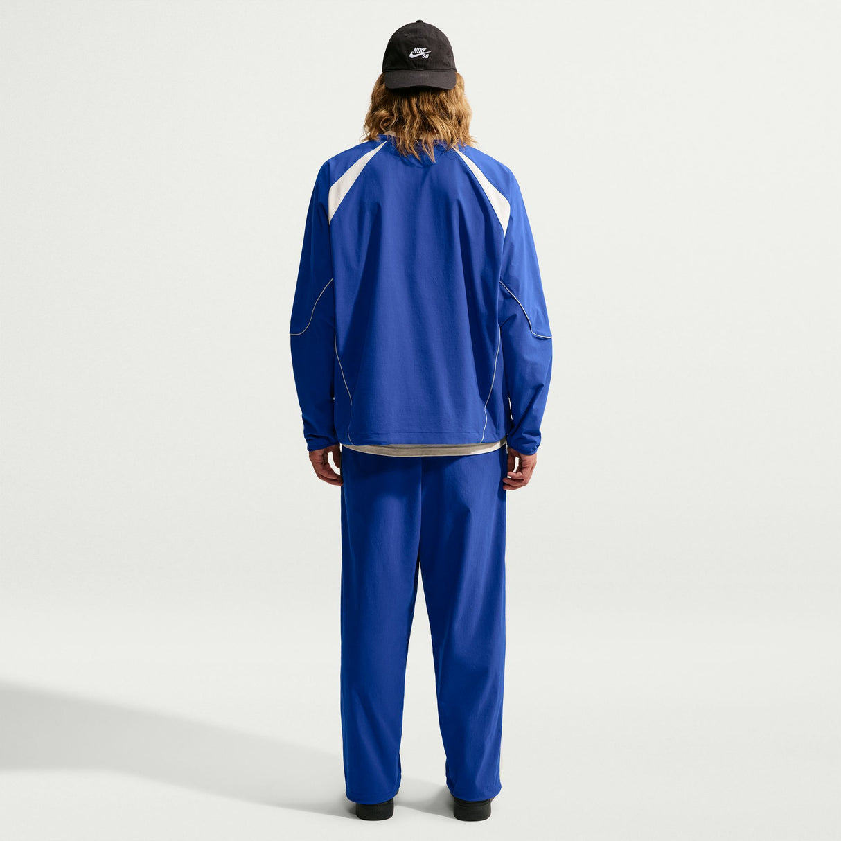 Nike SB Woven Old Royal/Lt Orewood Brown Skate Top