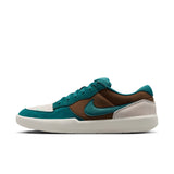 Nike SB Force 58 Mosswood Brown/Geode Teal/Lt Orewood Brown Skate Shoes (IQ8398-201)