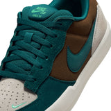 Nike SB Force 58 Mosswood Brown/Geode Teal/Lt Orewood Brown Skate Shoes (IQ8398-201)