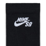 Nike Sb Everyday Elevated 3 Pack Black Crew Socks IR1328-900