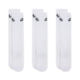 Nike Sb Everyday Elevated 3 Pack White Crew Socks IR1328-910