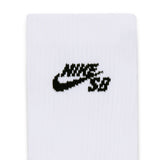 Nike Sb Everyday Elevated 3 Pack White Crew Socks IR1328-910
