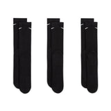 Nike Everyday Plus Cushioned Black/White 3 Pack Crew Socks