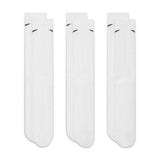 Nike Everyday Plus Cushioned White/Black 3 Pack Crew Socks
