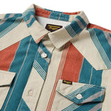 Seager Amarillo El Rojo Stripe S/s Button Up Shirt