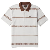 Seager Azteca White Polo S/s Shirt