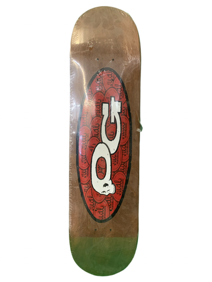 Real OG Oval Remix Project Jeremy Fish Numbered /500 7.75" Classic Skateboard  Deck